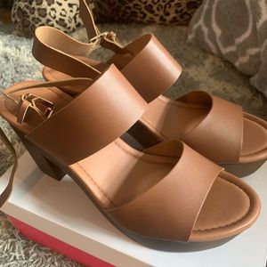 Faux Leather Platform *BRAND NEW*